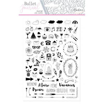 Aladine Bullet Journal Foam Stamps - Journal